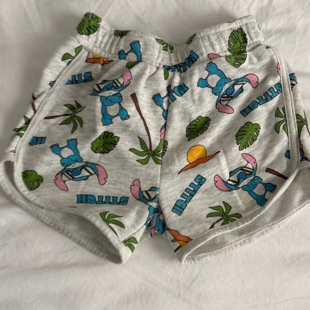 Disney stitch Aqua vacay mode size 2T